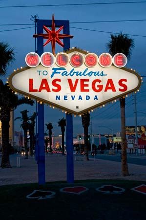 Las Vegas: welcome sign