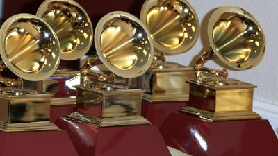 Grammy Award statuettes