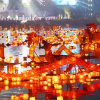 Hungry Ghost Festival (Ullambana, Zhongyuan Jie) lanterns