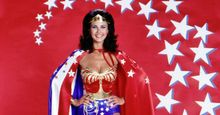 Lynda Carter as Wonder Woman. Wonder Woman TV series 1975-1979