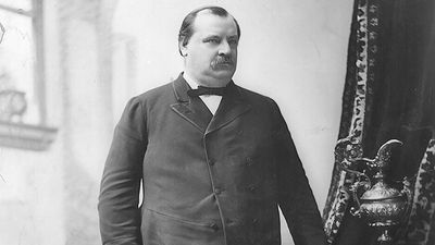 Grover Cleveland, 22nd and 24th president of the United States.