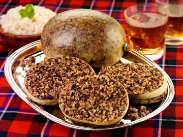 Scottish Haggis, Burns Night, whiskey