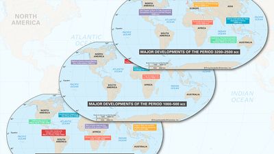 Lead image for "A Timeline of the World in 8 Maps"