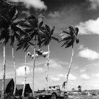 B-24 Liberator at Guam during World War II