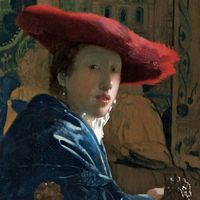 Johannes Vermeer: Girl with the Red Hat