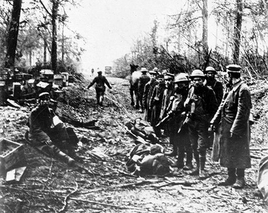 German Prisoners at Belleau Wood