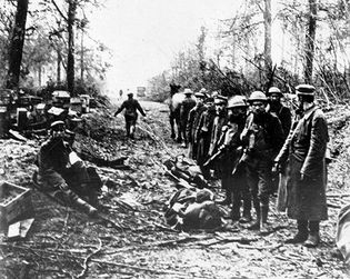 German Prisoners at Belleau Wood