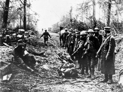 German Prisoners at Belleau Wood