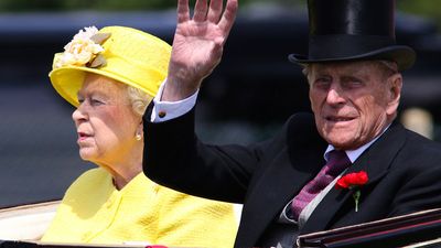 Queen Elizabeth II and Prince Philip attend Royal Ascot day four on Jun 19, 2015 in Berkshire