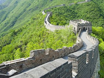 Great Wall of China. (UNESCO World Heritage site)