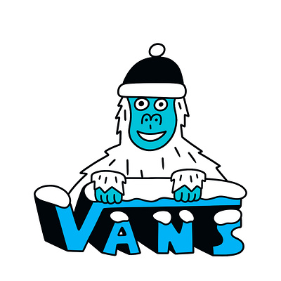 Vans Global winter holiday campaign 2022 stickers animation branding cartoon character design character illustration design digital illustration fashion gif illustration logo stickers typography vans