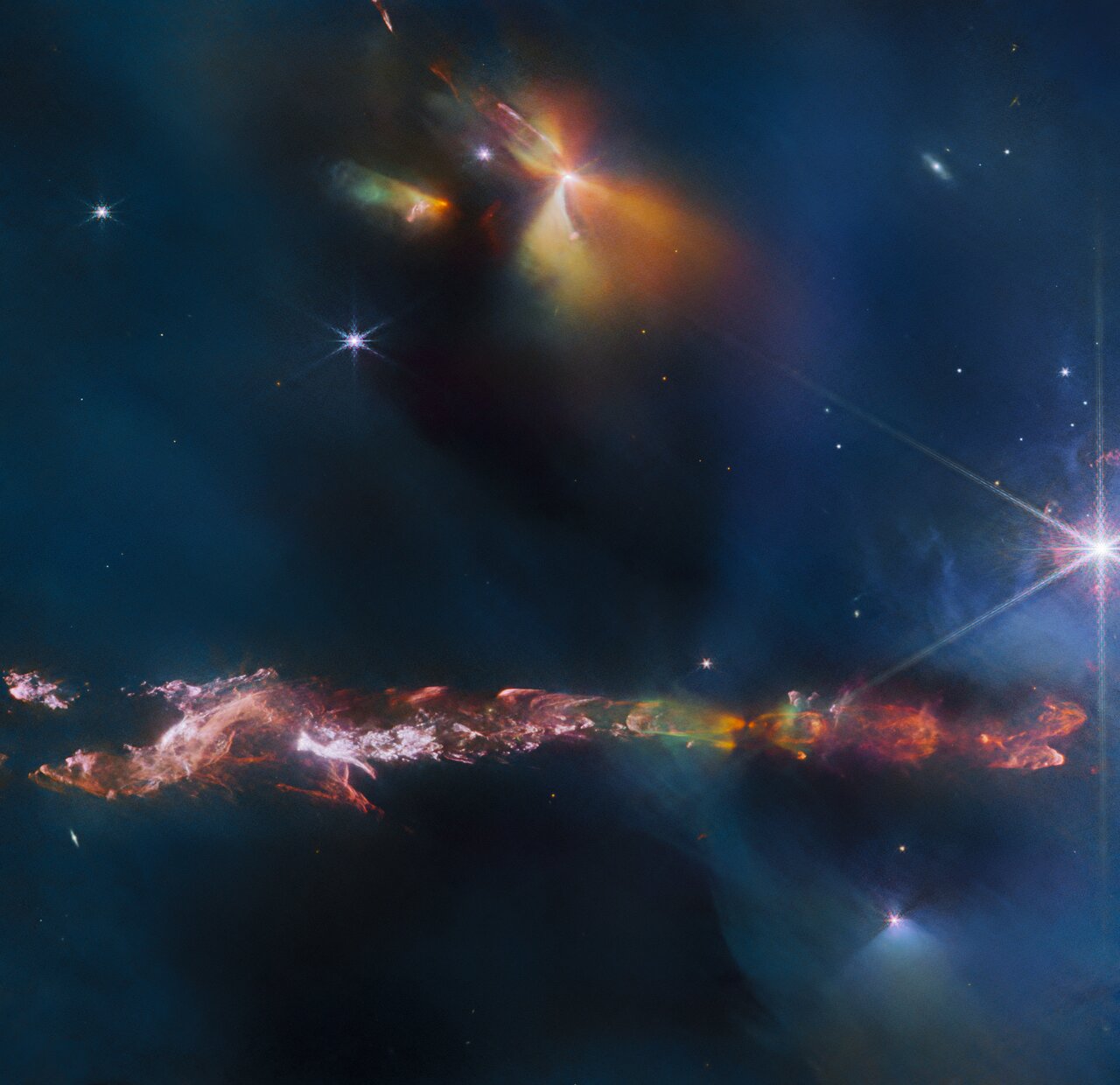 A prominent protostar in Perseus