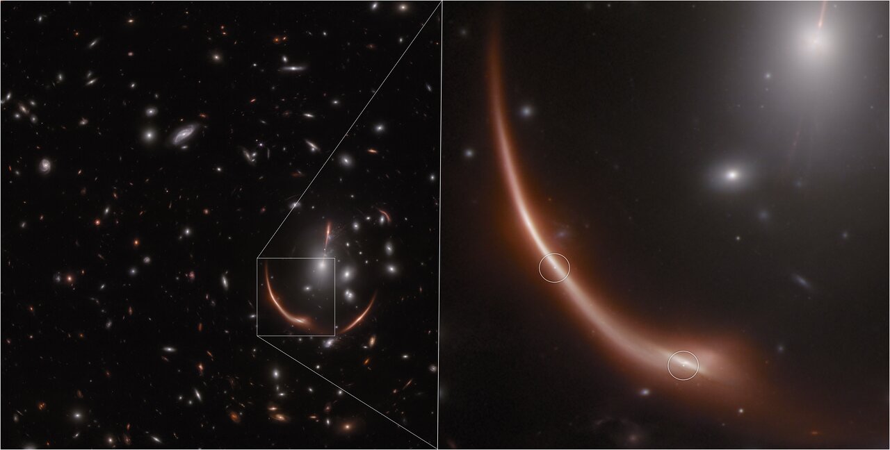 Webb spots a second lensed supernova in a distant galaxy