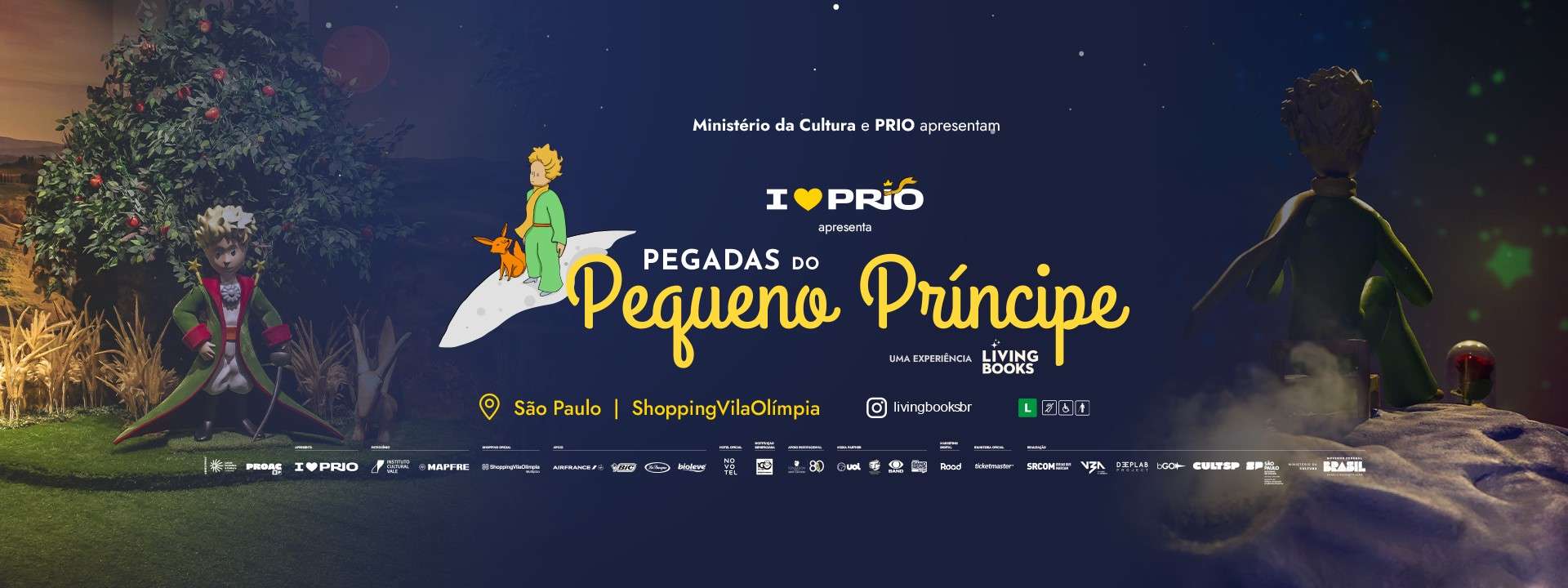 Pegadas do Pequeno Príncipe