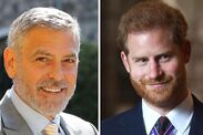 george clooney prince harry snub