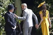 george clooney snubbed meghan markle wedding