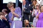 princess kate tribute diana courageous wimbledon comeback