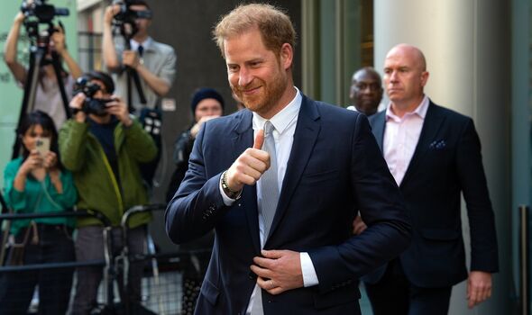 Prince Harry smiling