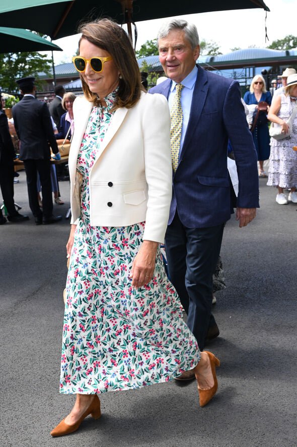 Carole and Mike Middleton