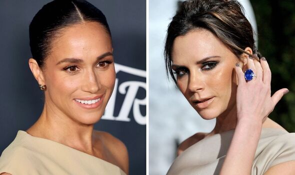 Meghan Markle and Victoria Beckham