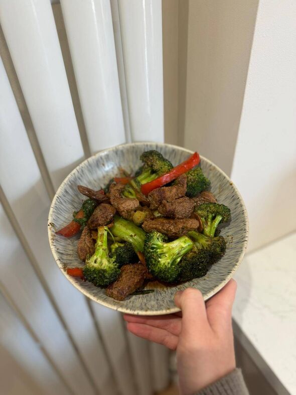 Beef stir-fry