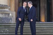 emmanuel macron keir starmer european summit