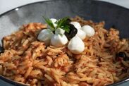 tomato orzo pot one dinner recipe