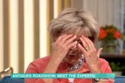 antiques roadshow hilary kay crying letter