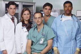 ER cast now george clooney