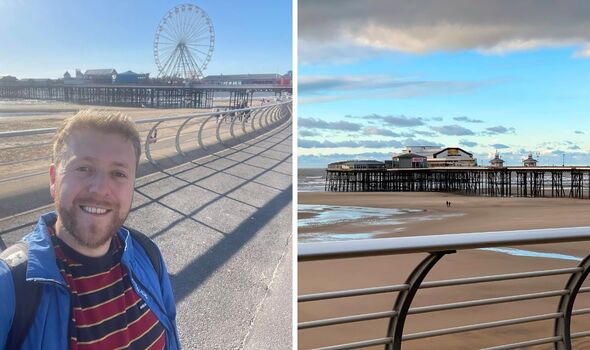 Sam Ormiston in Blackpool