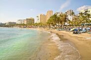 marbella spain orange beaches tourists furious