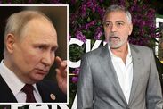 george clooney amal clooney kids family putin prison