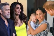 george clooney link prince archie meghan markle prince harry