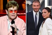 elton john nickname david beckham victoria yacht tip staff 