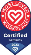 Most Loved Workplace Certified, 2023