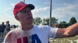 Doctor describes treating Trump audience member shot at rally