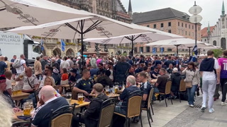 Scotland fans pack Munich bar ahead of Euros opener against Germany