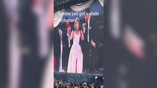 Taylor Swift brings Kelce onstage for first time during Eras Tour