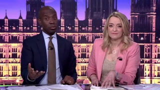 Why TV presenters were dressed in pink for the election