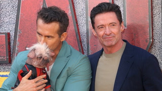 Ryan Reynolds’ sweet message as he embraces Britain’s ugliest dog