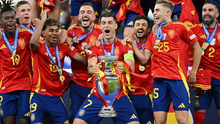 Watch: Spain lift Euro 2024 trophy after beating England 2-1 in final