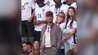 Henderson spotted in stands cheering England on for Euro 2024 final