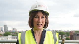 Labour chancellor reacts to ‘smashing one of last glass ceilings’