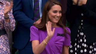 Kate receives standing ovation at Wimbledon after cancer diagnosis