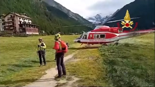 Hundreds evacuated from isolated Italian alpine town after flash flood