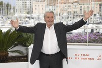 In this May 19, 2019 file photo, French actor Alain Delon poses for photographers at the photo call for his honorary Palme D'Or award at the 72nd international film festival in Cannes, southern France. (Photo by Arthur Mola/Invision/AP)