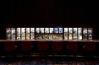 The counter is seen at the Asama Main Bar in the Grand Prince Hotel Shin Takanawa in Tokyo's Minato Ward on July 16, 2024. (Mainichi/Akihiro Ogomori)=Click/tap photo for more images.