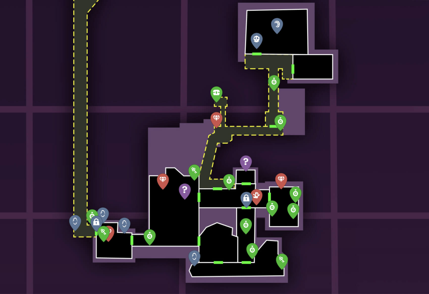 Luigi's Mansion 2 Map Image