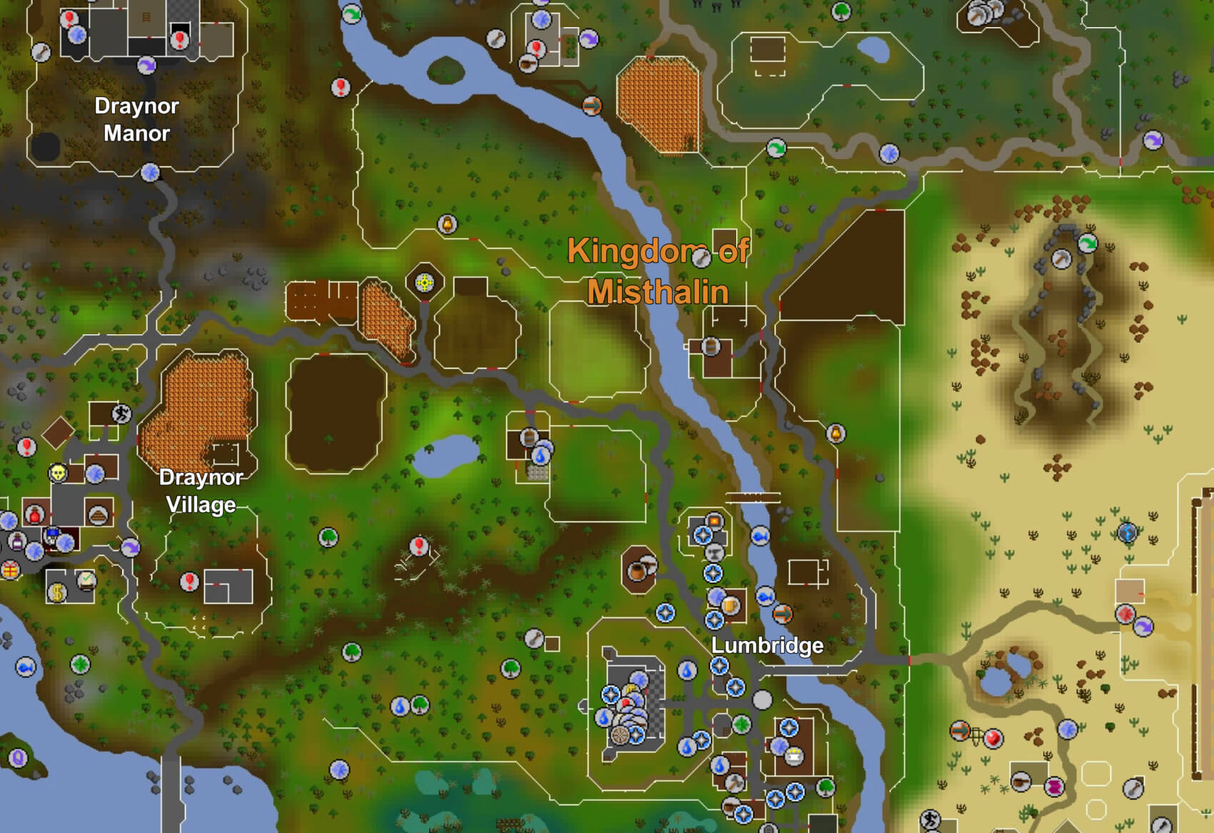 RuneScape (Old School) Map Image