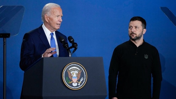 Joe Biden und Wolodymyr Selenskyj